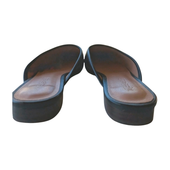 MADEWELL The Adelia Mule in Black Leather Size 8.5 - Picture 6 of 10